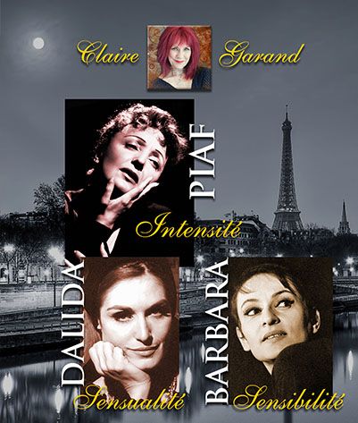 HOMMAGE À BARBARA, DALIDA ET PIAF