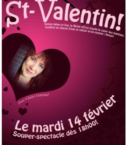 Saint Valentin avec claire Garand